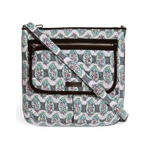 NWT Vera Bradley Paisley Stripes Hipster Bag